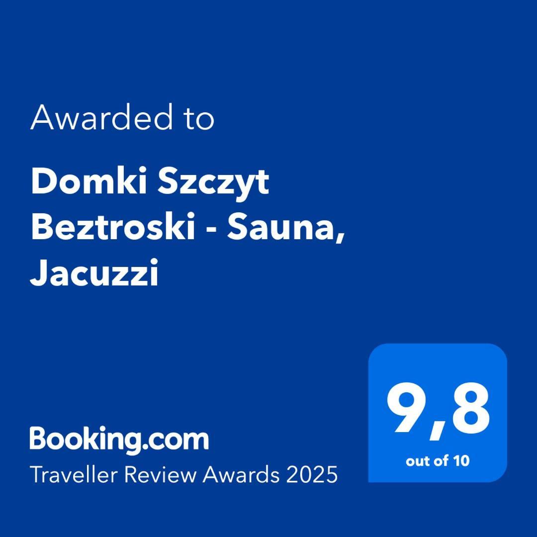 Domki Szczyt Beztroski Jacuzzi & Sauna Новы-Тарг Экстерьер фото